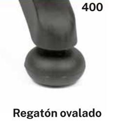 Regatón ovalado fijo