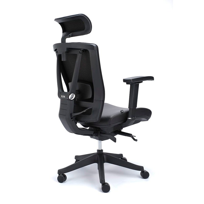 Sillón Ejecutivo H1 Vinipiel Negro - Imagen 4