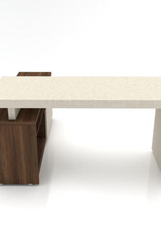 Escritorio  CTL 160 Conjunto secretarial modelo Euro Tambor