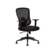 Sillon Pilot Negro Respaldo Bajo